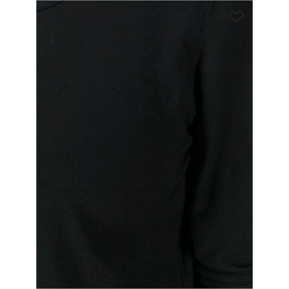 James Perse modal black long  sleeve shirt - Picture 4 of 4